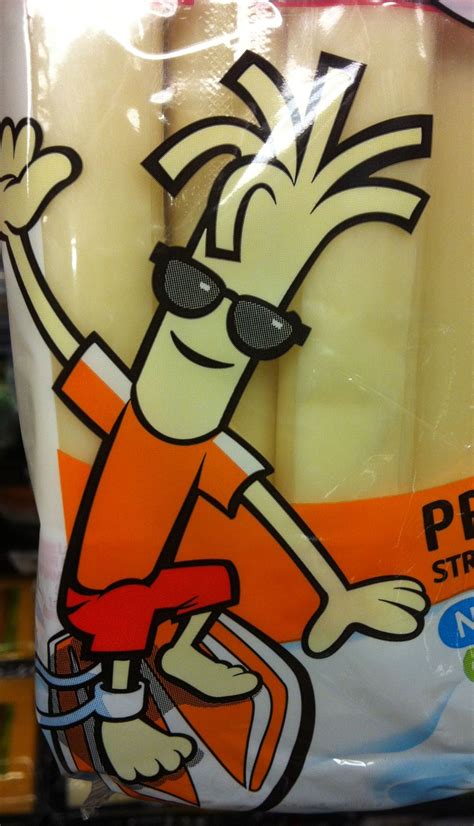 cheese string mascot